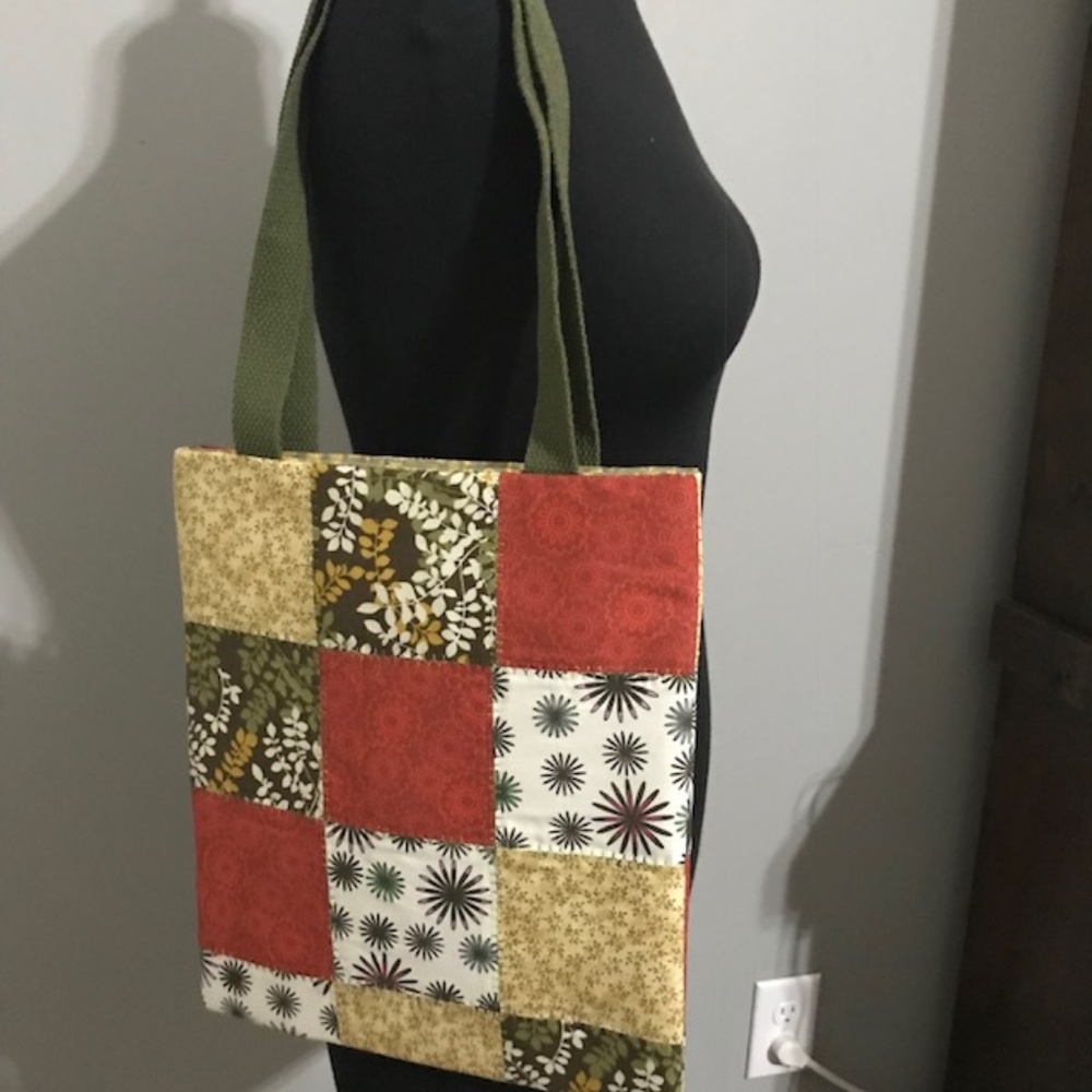 🎉Host Pic🎉Handmade Large Girls Quilted Tote Bag